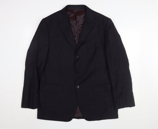 Mens UK Size 42 Marks and Spencer Regular Black Suit Jacket