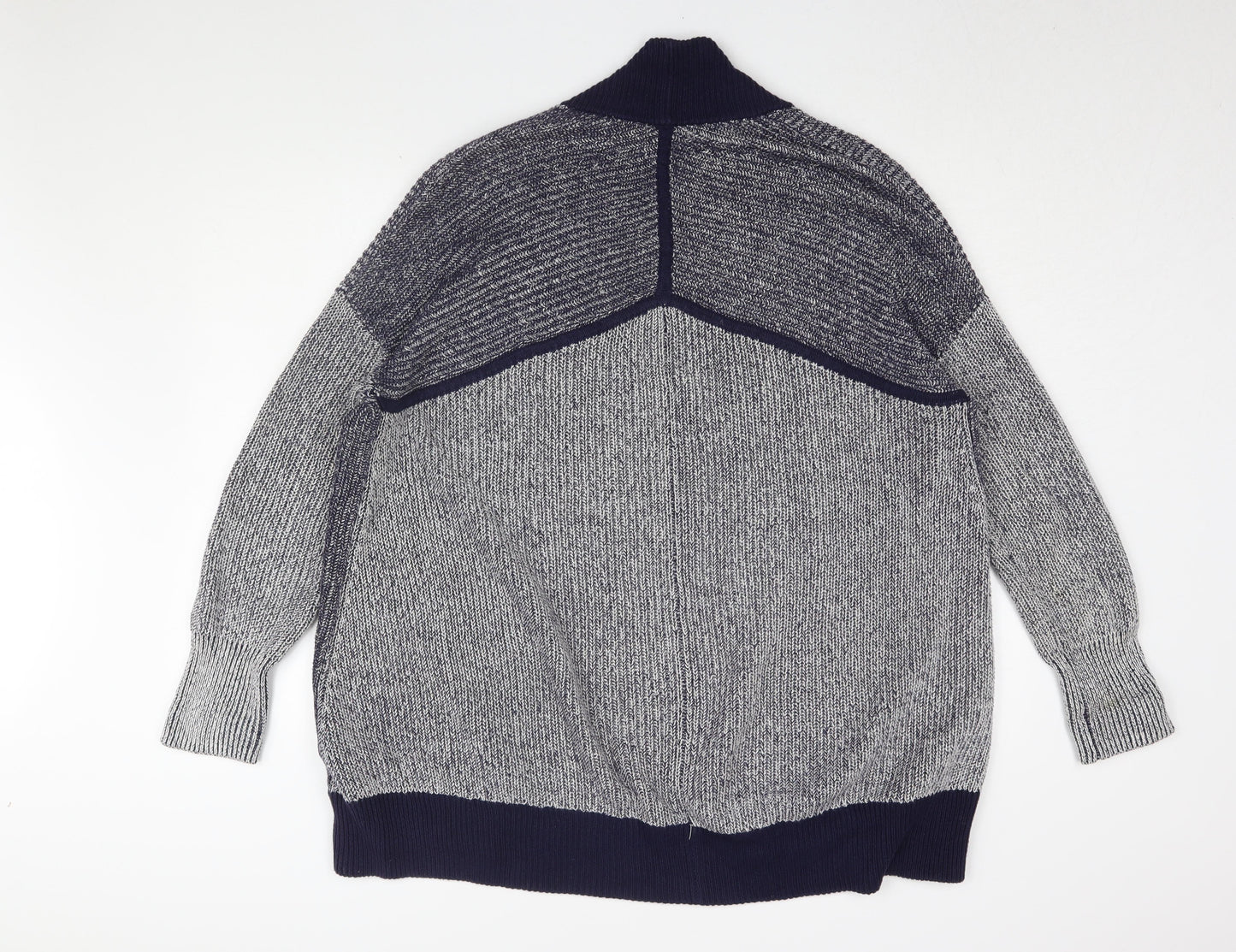 GAP Women's Blue Cardigan S Long Sleeve Knit