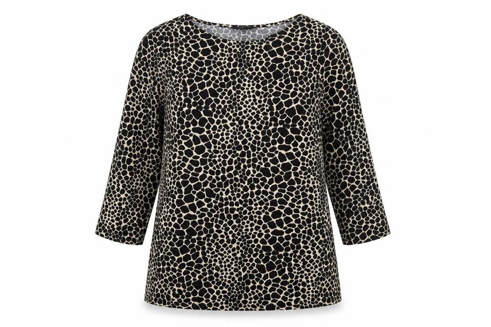 Womens UK Size 14 Dorothy Perkins Black Tunic Blouse