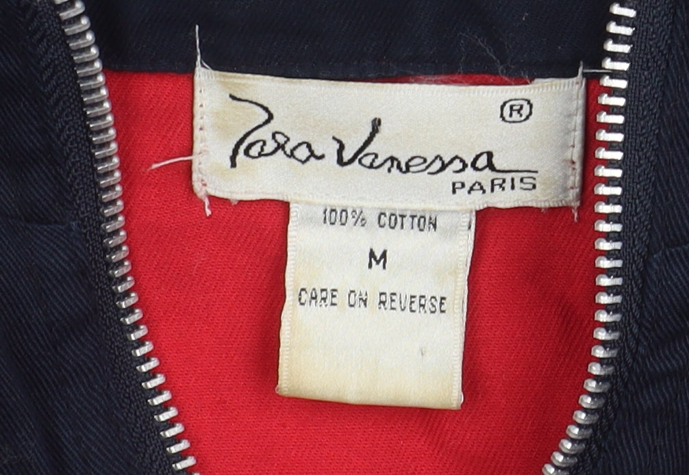 Unisex Adults UK Size M Vera Vanessa Red Anorak Coat