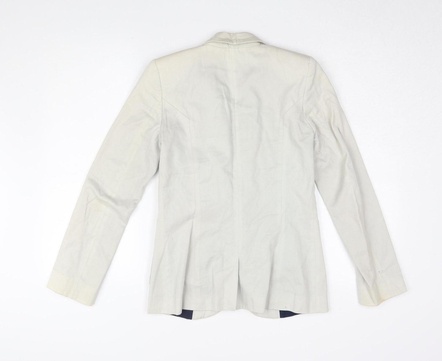 River Island Women's Ivory Blazer Size 8 - Elegant & Stylish