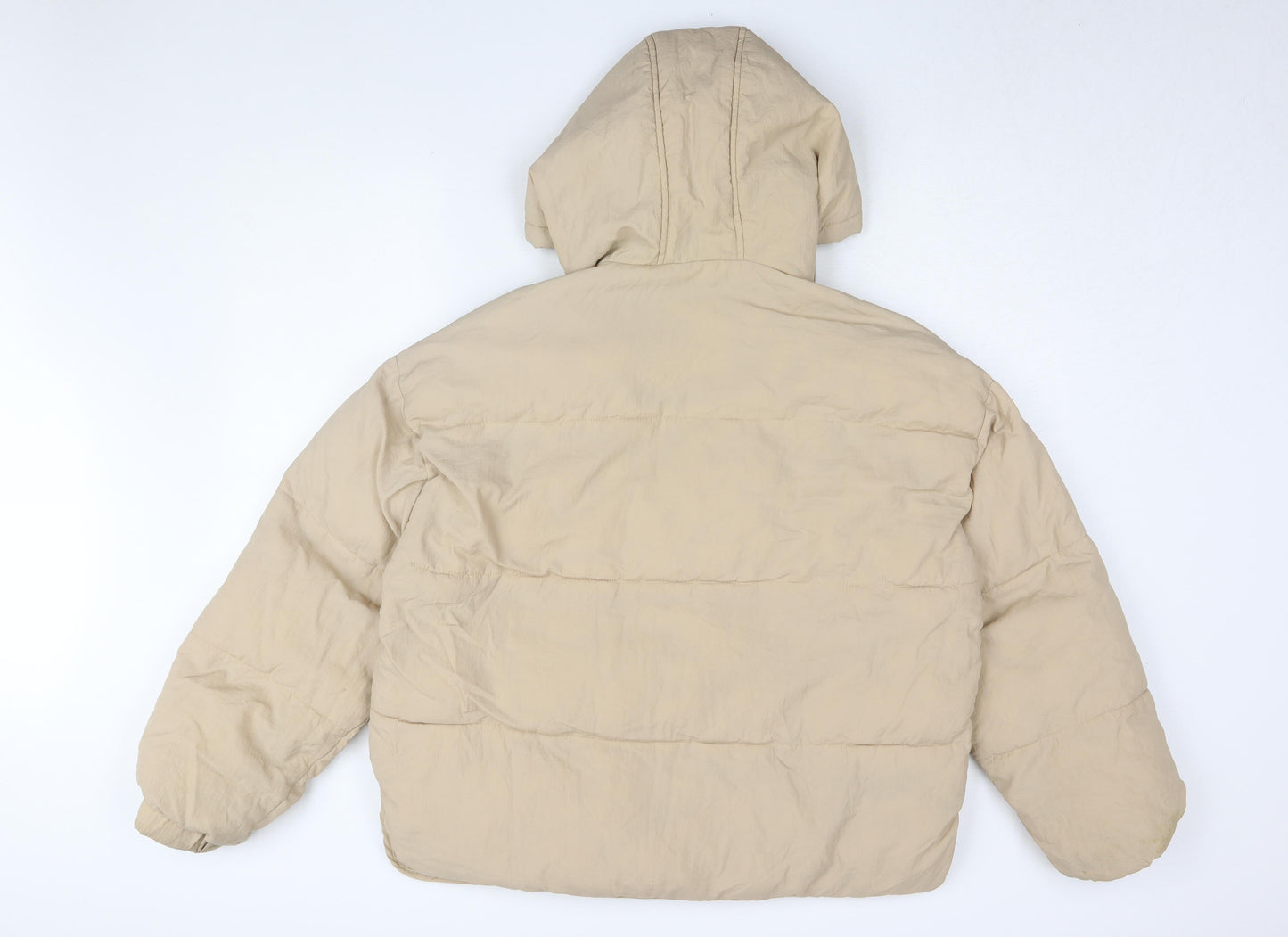 Pacific Republic Women's Beige Puffer Jacket Size 12