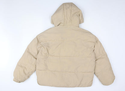 Pacific Republic Women's Beige Puffer Jacket Size 12