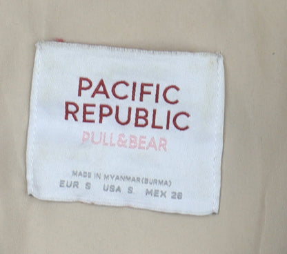 Pacific Republic Women's Beige Puffer Jacket Size 12