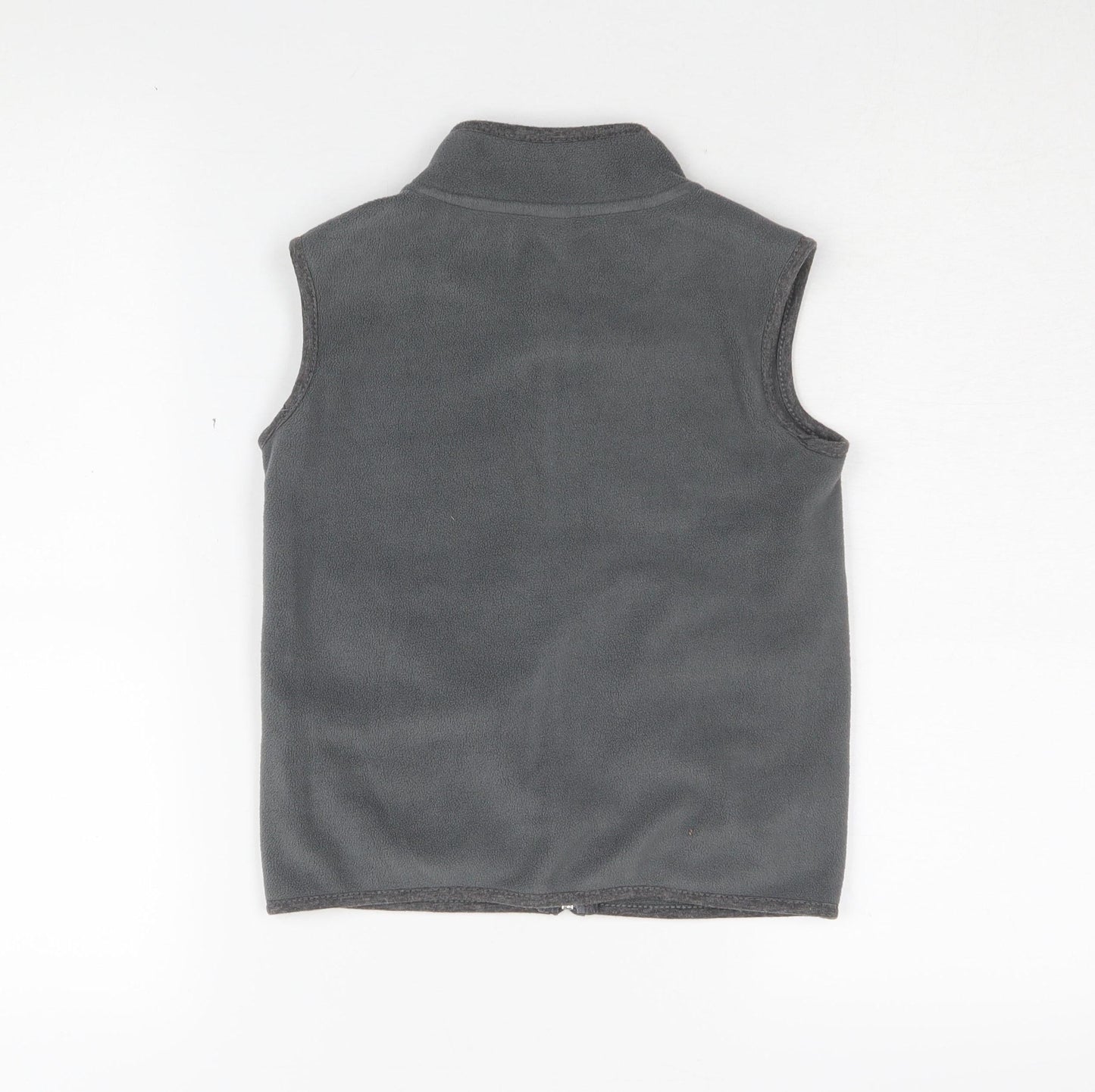 Mr. Cow Kids Boys Grey Sleeveless Jacket 7 Years