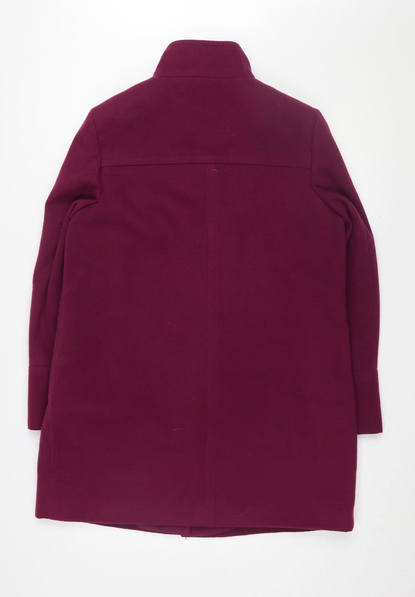 Womens UK Size 14 Marks and Spencer Purple Overcoat