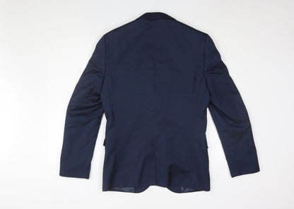 Next Men's Blue Blazer, Size 38R, Formal Wear