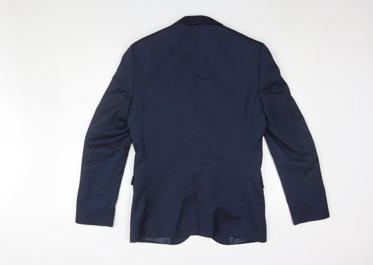 Next Men's Blue Blazer, Size 38R, Formal Wear