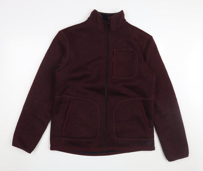 Mens UK Size M Marks and Spencer Burgundy 3-in-1 Jacket