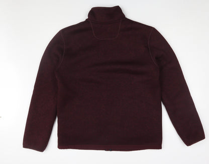 Mens UK Size M Marks and Spencer Burgundy 3-in-1 Jacket