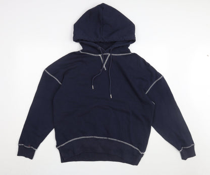 Very Women's Blue Pullover Hoodie, Size 10, Hooded