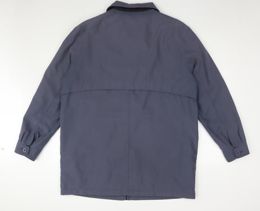 Unisex Adults UK Size L BHS Blue Basic Jacket