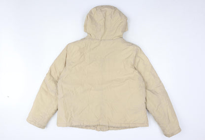 Womens UK Size 20 Dorothy Perkins Beige Puffer Jacket