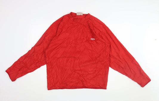 Puma Men's Red Long Sleeve T-Shirt M