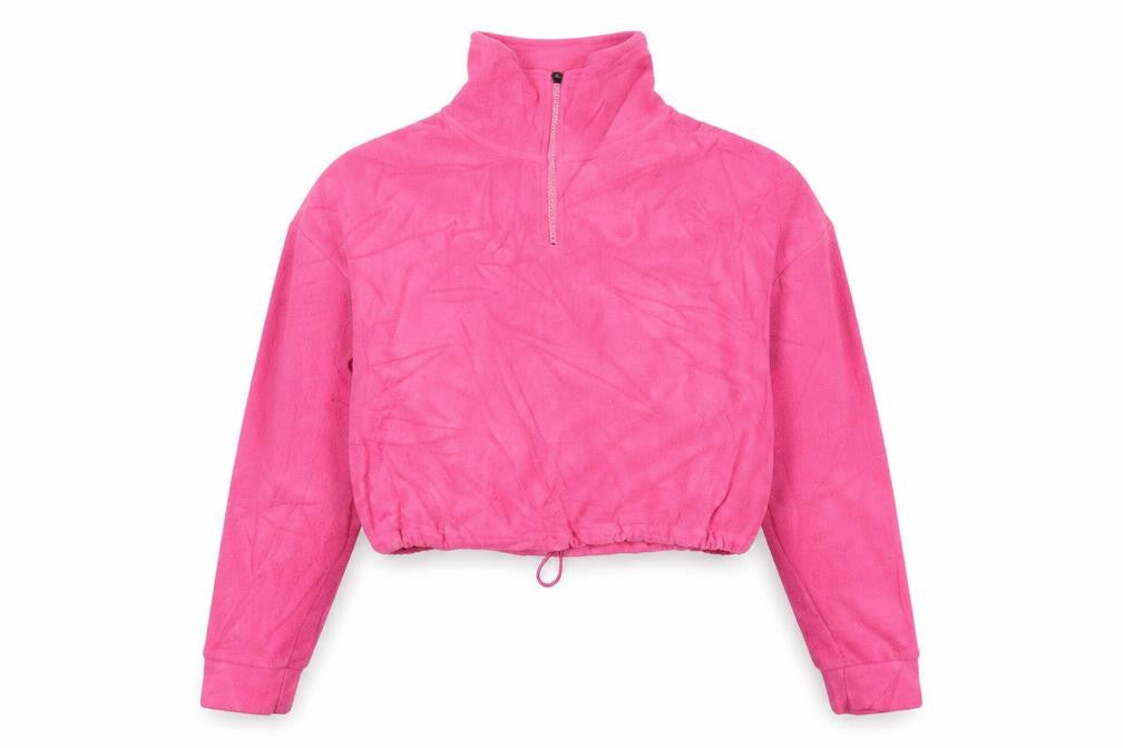 Womens UK Size XS Brave Soul Pink Pullover Sweatshirt