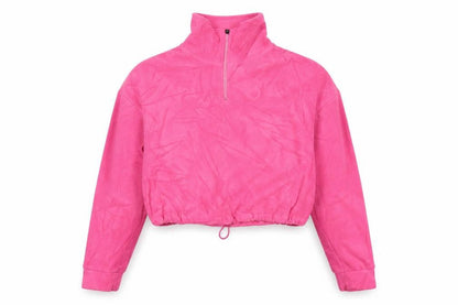 Womens UK Size XS Brave Soul Pink Pullover Sweatshirt