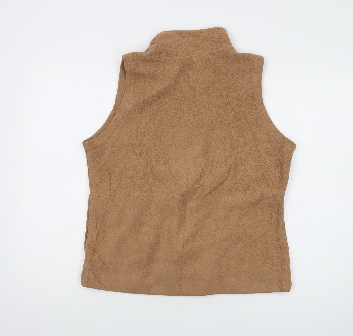 Womens UK Size 14 EWM Brown Vest Sweatshirt