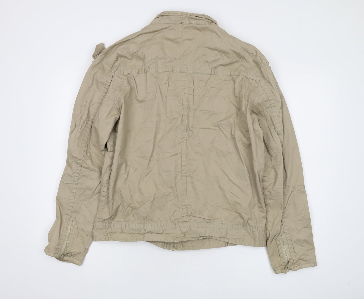 Mens UK Size M Burton Beige Military Jacket