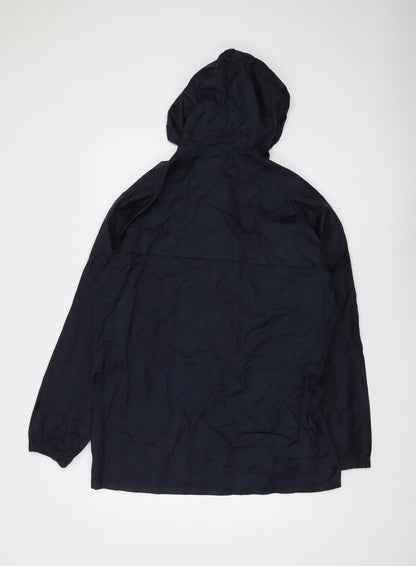 Mens UK Size M Regatta Blue Rain Coat