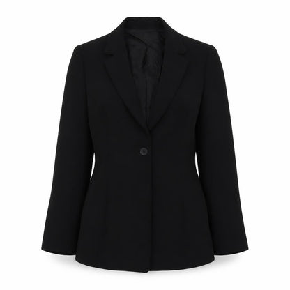 Womens UK Size 8 Debenhams Petites Black Suit Jacket