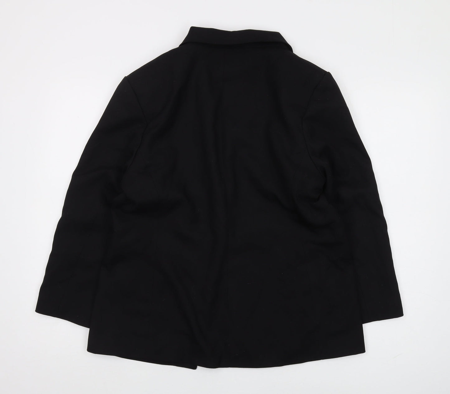 H&M Women's Black Blazer 14 Notch Lapel Elegant