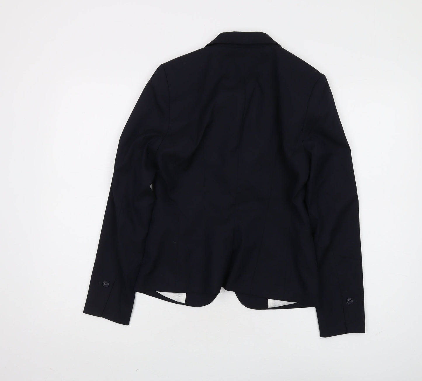 H&M Women’s Black Suit Jacket, Size 8, Classic Fit