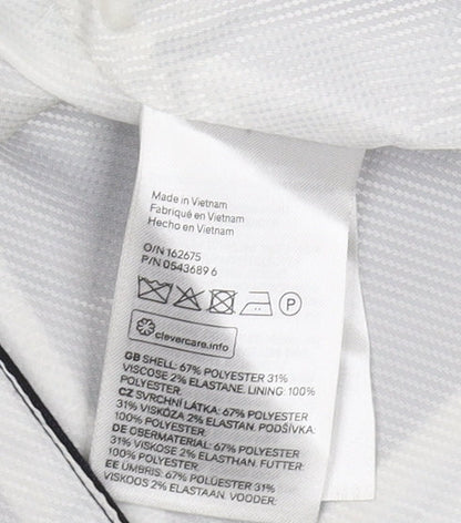 H&M Women’s Black Suit Jacket, Size 8, Classic Fit