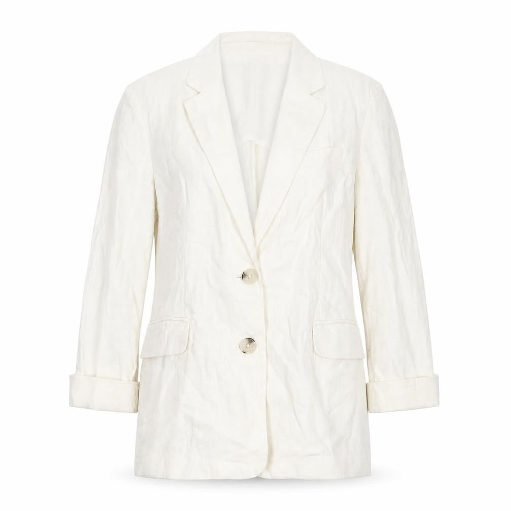 Womens UK Size 12 Bershka Regular Ivory Blazer