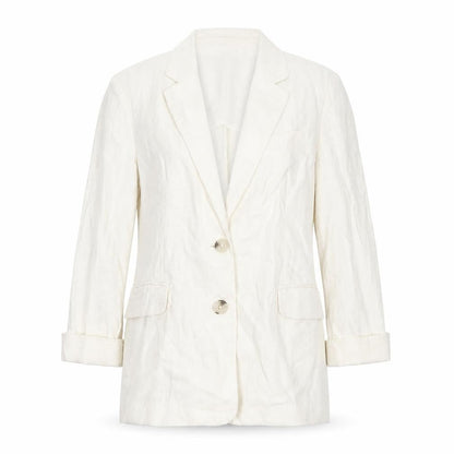 Womens UK Size 12 Bershka Regular Ivory Blazer