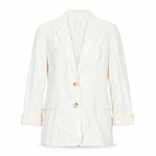 Womens UK Size 12 Bershka Regular Ivory Blazer