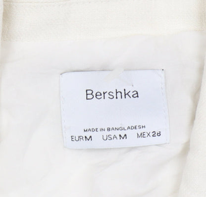 Bershka Women’s Ivory Blazer Size 12
