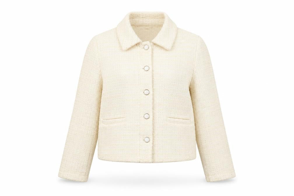Womens UK Size 8 New Look Regular Ivory Blazer