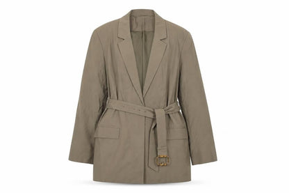 Womens UK Size 18 Dorothy Perkins Beige Basic Jacket