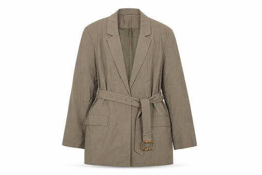 Womens UK Size 18 Dorothy Perkins Beige Basic Jacket