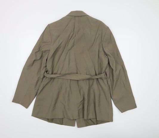 Womens UK Size 18 Dorothy Perkins Beige Basic Jacket