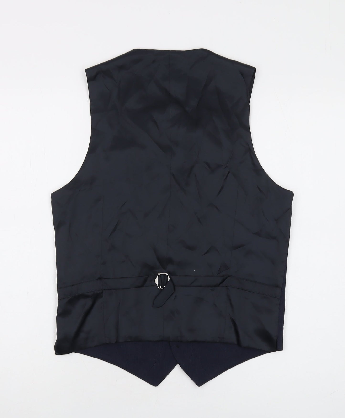 Mens UK Size 36 Marks and Spencer Regular Blue Suit Waistcoat