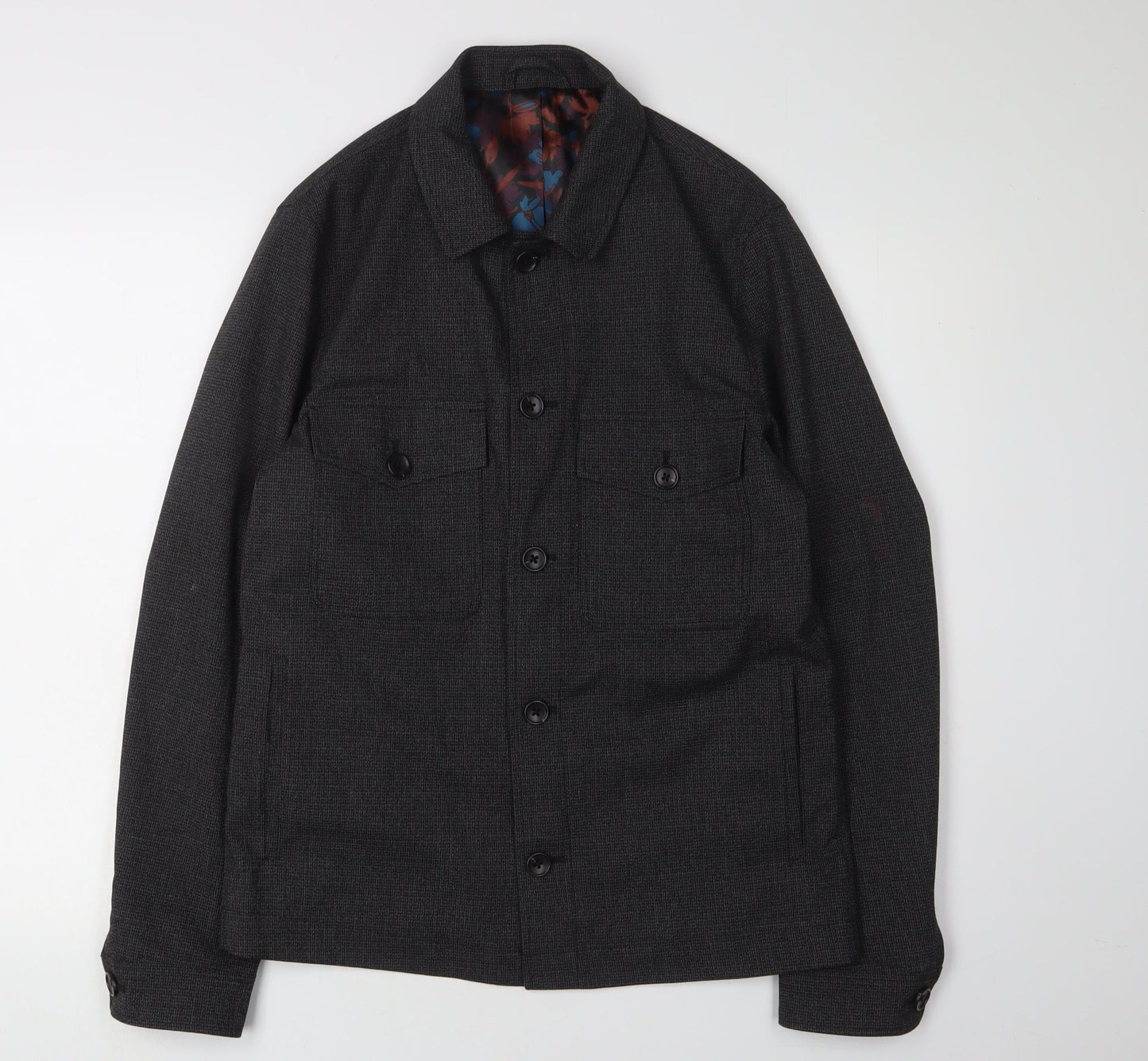 Mens UK Size 36-38 NEXT Regular Black Suit Jacket