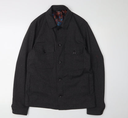 Mens UK Size 36-38 NEXT Regular Black Suit Jacket