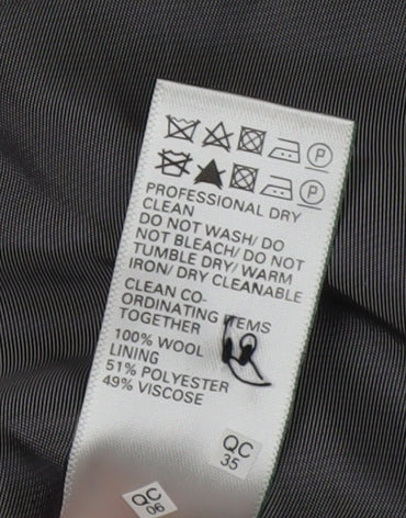 Mens UK Size 38 Marks and Spencer Regular Grey Suit Waistcoat