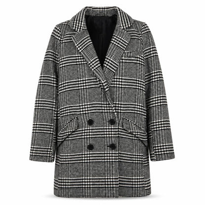 Womens UK Size 8 ASOS Black Pea Coat