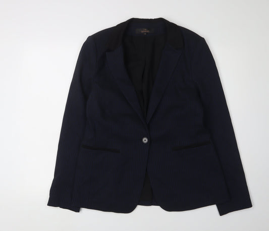 Next Women's Blue Blazer Size 18 Business Classic Lined