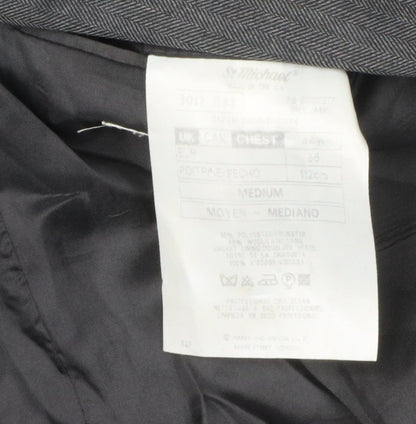 Mens UK Size 44 Marks and Spencer Regular Grey Suit Jacket