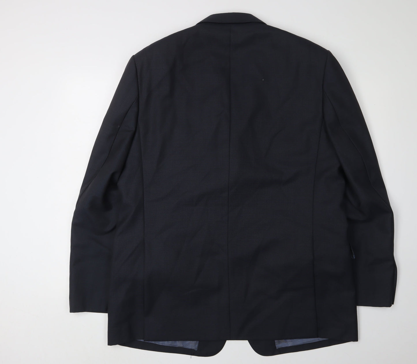 Mens UK Size 44 Marks and Spencer Regular Blue Suit Jacket