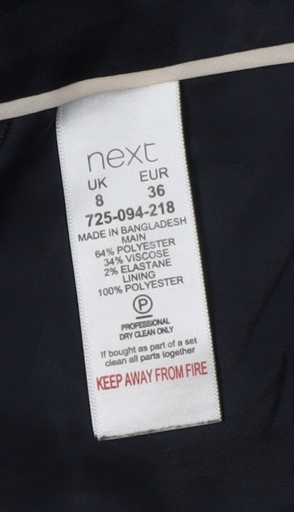 Next Women's Black Blazer Suit Jacket Size 8