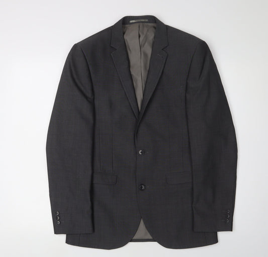 Mens UK Size 36 NEXT Regular Grey Suit Jacket