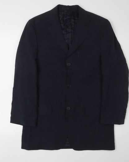 Mens UK Size 36 Marks and Spencer Regular Blue Suit Jacket