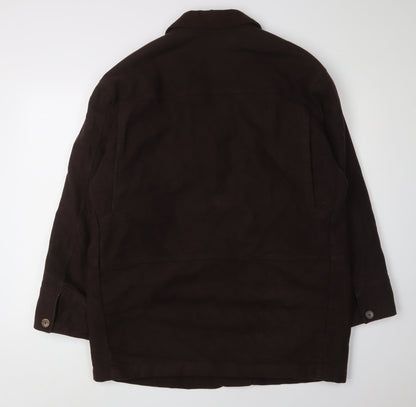 Mens UK Size 38-40 Marks and Spencer Regular Brown Suit Jacket
