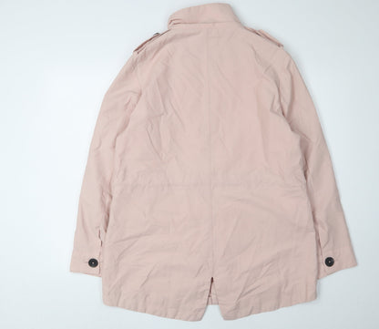 Womens UK Size 14 Marks and Spencer Pink Basic Jacket
