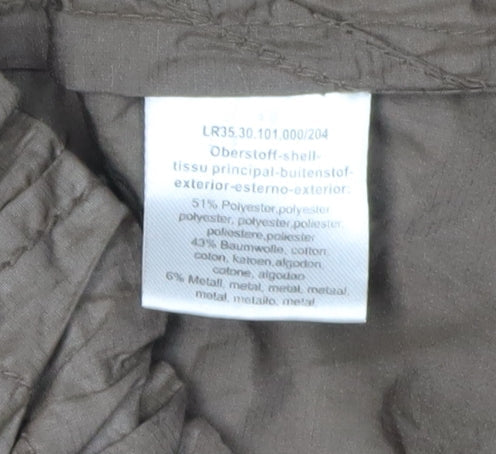 Reset Women’s Brown Parka Size 14 Hooded Casual Coat