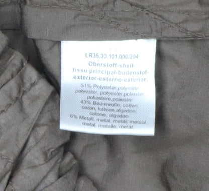 Reset Women’s Brown Parka Size 14 Hooded Casual Coat